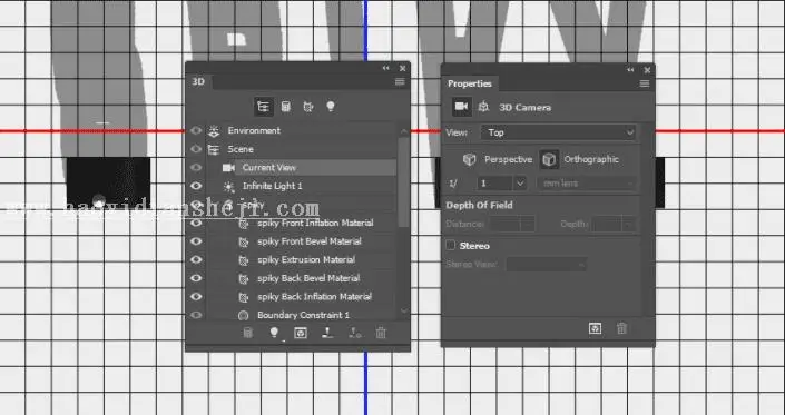 金属字，用PS制作3D效果的金属铆钉文字_www.haoyidiansheji.com