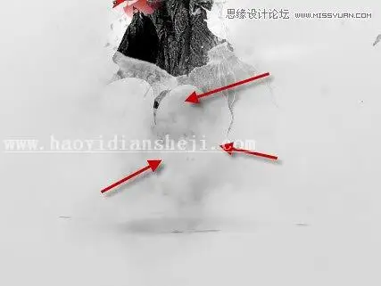 场景合成，通过PS合成抽象风格的艺术插画_www.haoyidiansheji.com