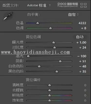 清新人像，通过PS制作清新街拍少女人像照片_www.haoyidiansheji.com
