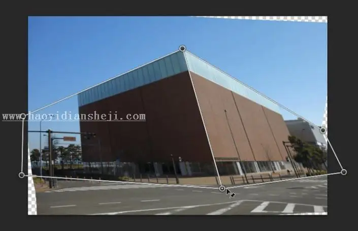 透视教程，分享四个透视变形使用技巧_www.haoyidiansheji.com