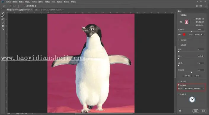 海报制作，用PS做一张镂空的动物公益海报_www.haoyidiansheji.com