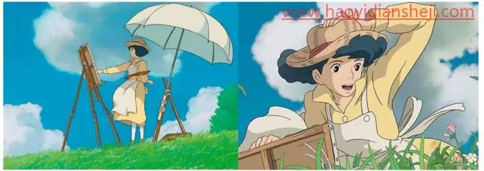 漫画效果，通过PS一起走进宫崎骏的漫画世界_www.haoyidiansheji.com