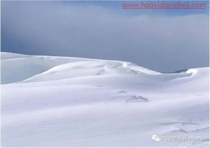 创意合成，合成雨伞上的冬季滑雪运动场景_www.haoyidiansheji.com