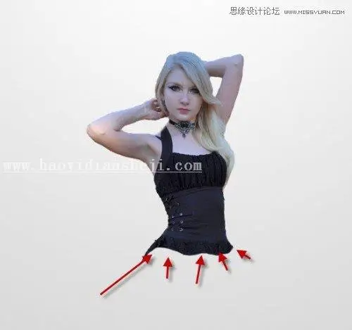 场景合成，通过PS合成抽象风格的艺术插画_www.haoyidiansheji.com