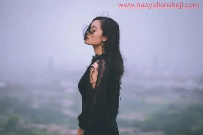 抠图教程，复杂轮廓人物的抠图实例教程_www.haoyidiansheji.com