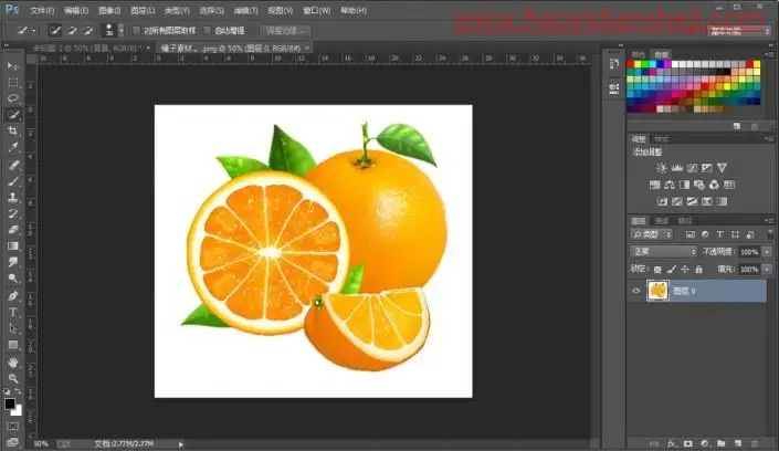 海报制作，给新上市的水果设计应季海报_www.haoyidiansheji.com
