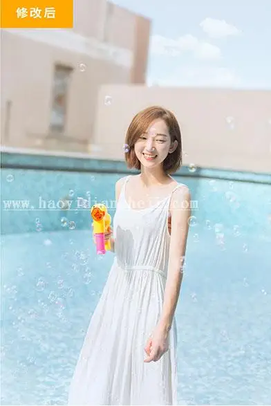 日系色，教你调出高明度日系色教程_www.haoyidiansheji.com