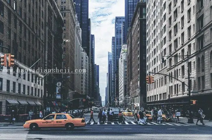 胶片色，用PS把街景调出欧美感的电影色调_www.haoyidiansheji.com