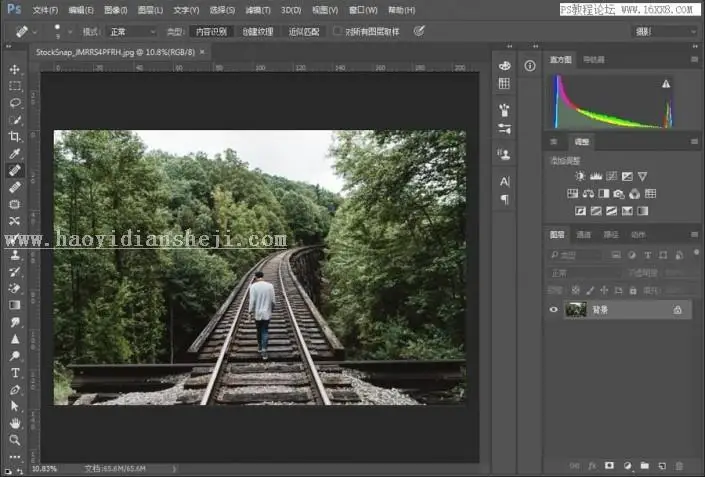 晚霞效果，用PS给普通照片添加梦幻的晚霞效果_www.haoyidiansheji.com