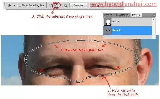 奇妙合成，通过PS制作一幅超现实人像特效_www.haoyidiansheji.com