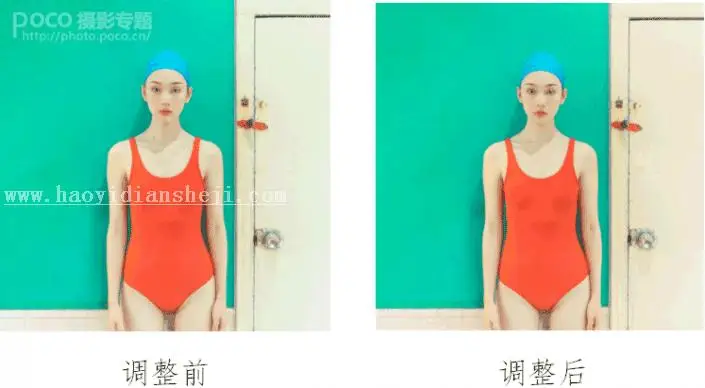人像后期，通过PS把人物调出清新的马卡龙色调_www.haoyidiansheji.com