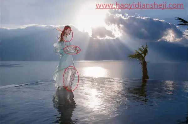 逆光照片，打造甜美的外景逆光人像照片_www.haoyidiansheji.com
