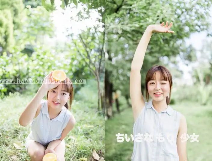 清新色，教你调出夏日清新绿色调色教程_www.haoyidiansheji.com
