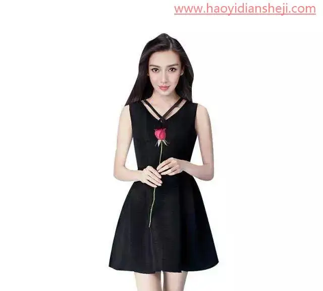抠发丝，通过PS把Angelababy的头发快速抠出来_www.haoyidiansheji.com