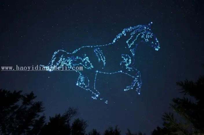 星空效果，制作天马星座图片_www.haoyidiansheji.com