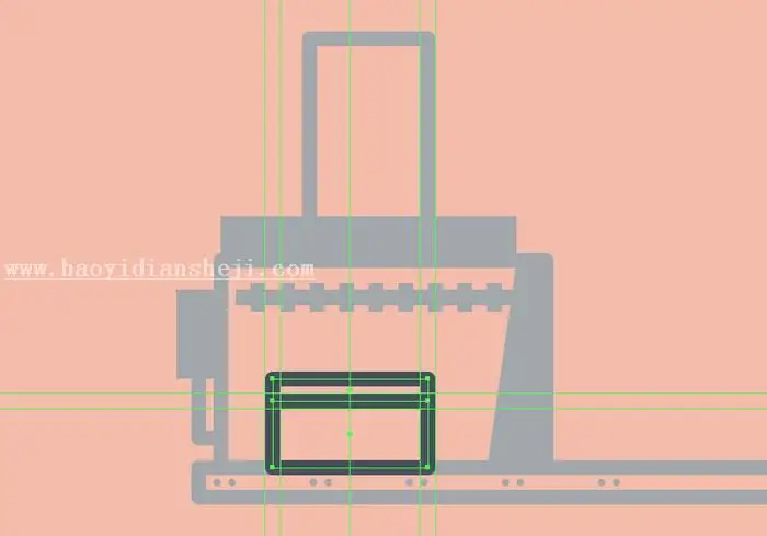 插图制作，用PS制作复古风格的火车插图_www.haoyidiansheji.com