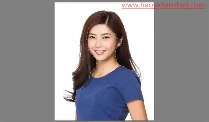 头发颜色，用PS给人物的头发换发色_www.haoyidiansheji.com