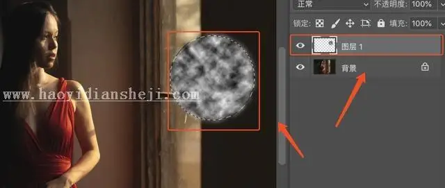 人像照片，加这种光线使照片更漂亮_www.haoyidiansheji.com