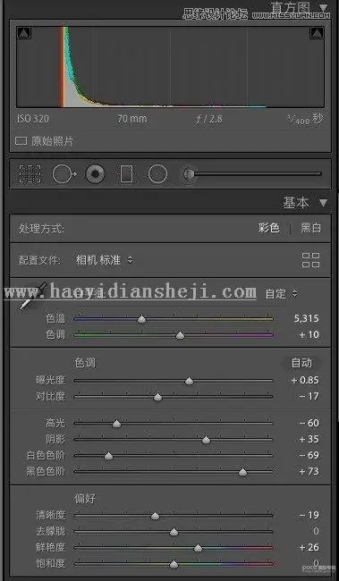 古风人像，通过PS调出胶片色调的古风照片_www.haoyidiansheji.com