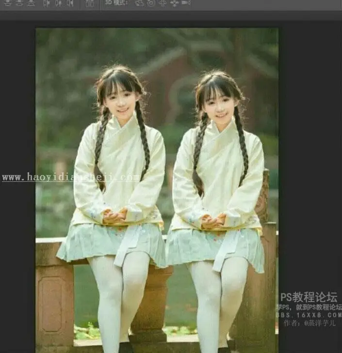抠发丝，十分钟学会完美抠发丝_www.haoyidiansheji.com