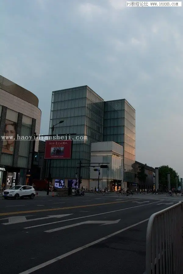 城市风景，用PS和LR结合制作冷色调的城市风景照_www.haoyidiansheji.com