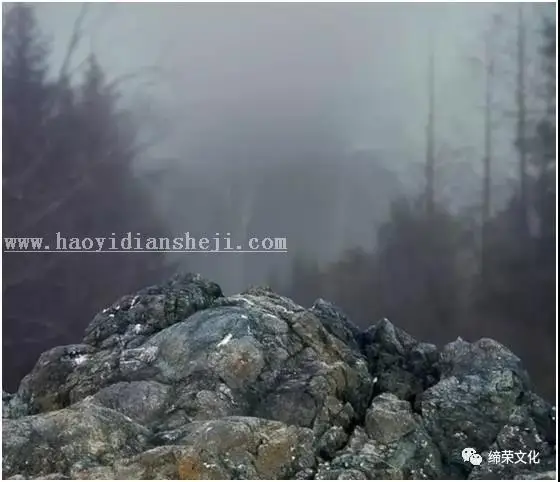 照片合成，用PS合成一个梦幻火焰鹿_www.haoyidiansheji.com