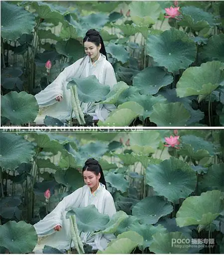 古风照片，用PS和LR制作有意境的古风人像_www.haoyidiansheji.com