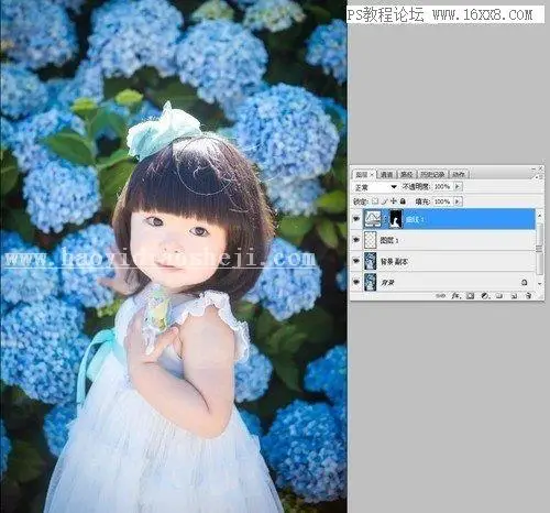 宝宝调色，用LR给室外拍摄的萌娃进行后期调色_www.haoyidiansheji.com