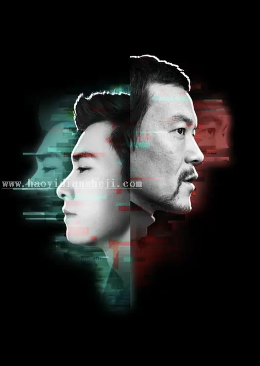 海报设计，用PS制作一副电影《心理罪》的海报_www.haoyidiansheji.com