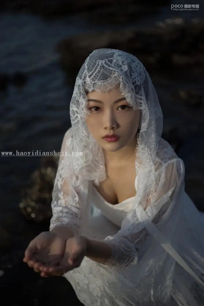 复古色，通过PS把人像调出柔光紫调的效果_www.haoyidiansheji.com