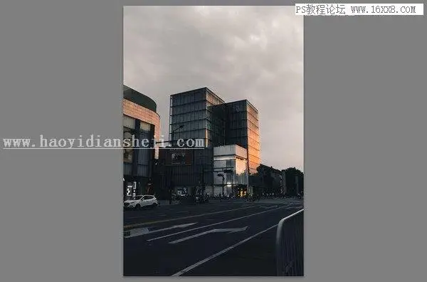 城市风景，用PS和LR结合制作冷色调的城市风景照_www.haoyidiansheji.com