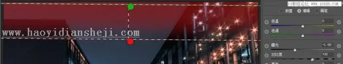 夜景效果，用PS制作浪漫梦幻的城市夜景照片_www.haoyidiansheji.com