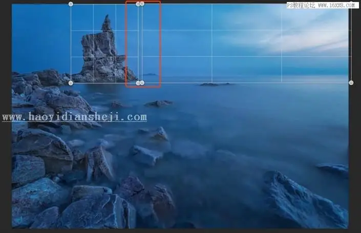 风景照片，用PS给照片制作完美的透视效果_www.haoyidiansheji.com