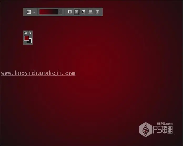 纹理字，设计金属质感的圆形纹理字效果_www.haoyidiansheji.com
