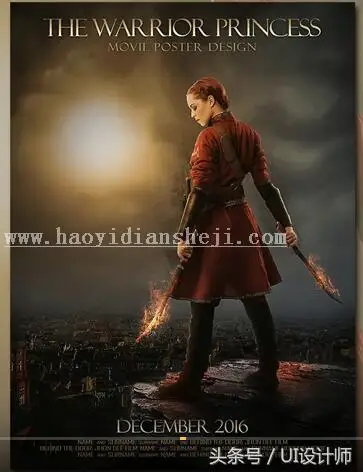 海报制作，用PS打造国外魔幻感海报后期_www.haoyidiansheji.com