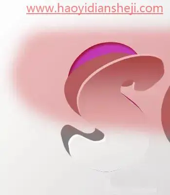字体制作，在ps中设计立体的翘边剪纸文字_www.haoyidiansheji.com
