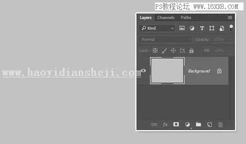 金属字，设计银色金属质感艺术纹理字教程_www.haoyidiansheji.com