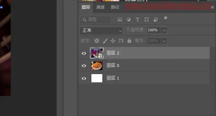 翘边效果，给拍摄的美食照片制作翘边效果_www.haoyidiansheji.com