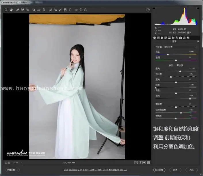古风后期，古典中国风的后期效果是如何做出来的_www.haoyidiansheji.com