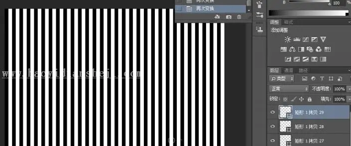 字体设计，通过PS设计创意十足的黑白字体_www.haoyidiansheji.com