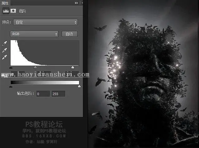 电影海报，设计蝙蝠侠电影海报_www.haoyidiansheji.com