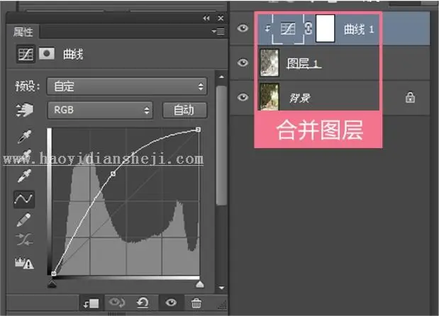 梦幻效果，用PS给人物营造粉色梦幻效果_www.haoyidiansheji.com
