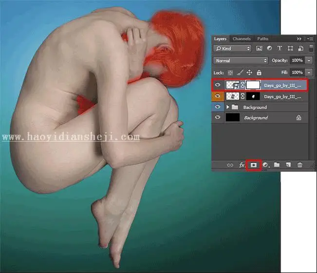 场景合成，用ps制作一个美轮美奂的科幻场景_www.haoyidiansheji.com
