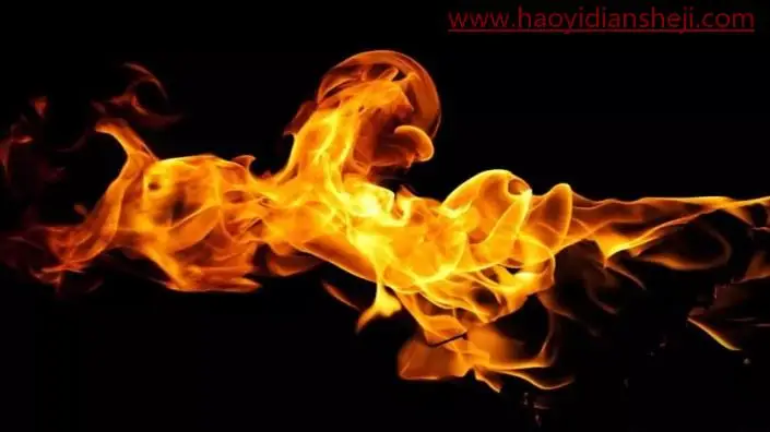 场景合成，在PS中制作超炫的火焰骷髅创意照片_www.haoyidiansheji.com