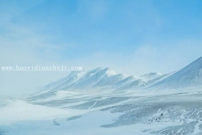 冰雪效果，制作结冰的冰块鱼效果_www.haoyidiansheji.com
