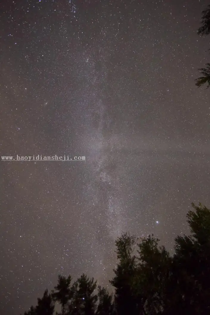 星空调色，教你PS快速修出炫丽星空_www.haoyidiansheji.com