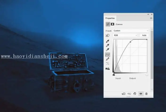 场景合成，用ps合成一个神奇的魔幻效果场景_www.haoyidiansheji.com