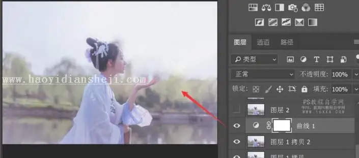 古风人像，通过PS拍出并修出古风古韵的古装人像_www.haoyidiansheji.com