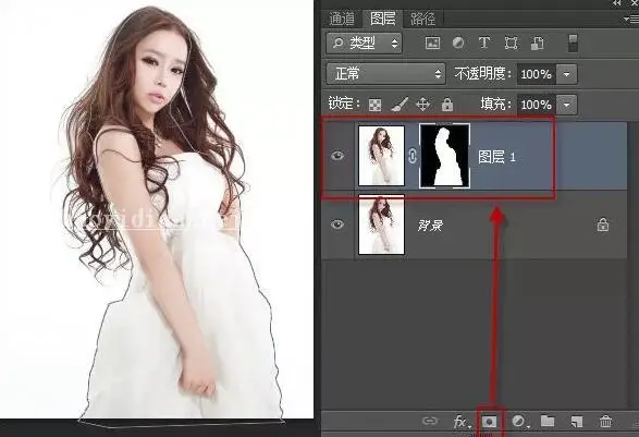 抠发丝，用PS抠出人物需要的头发丝_www.haoyidiansheji.com