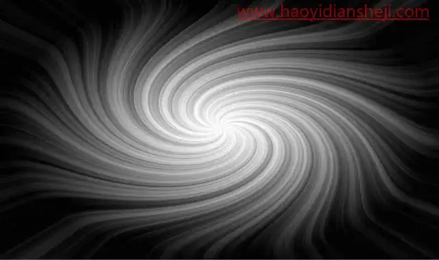 图案制作，用极坐标制作一款绚丽花纹图案_www.haoyidiansheji.com